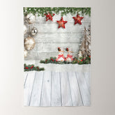 Aperturee - Weißes hölzernes Schneemann Stern Weihnachtsfoto? Hintergrund